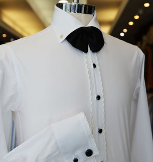 Tuxedo shirt on mannequin