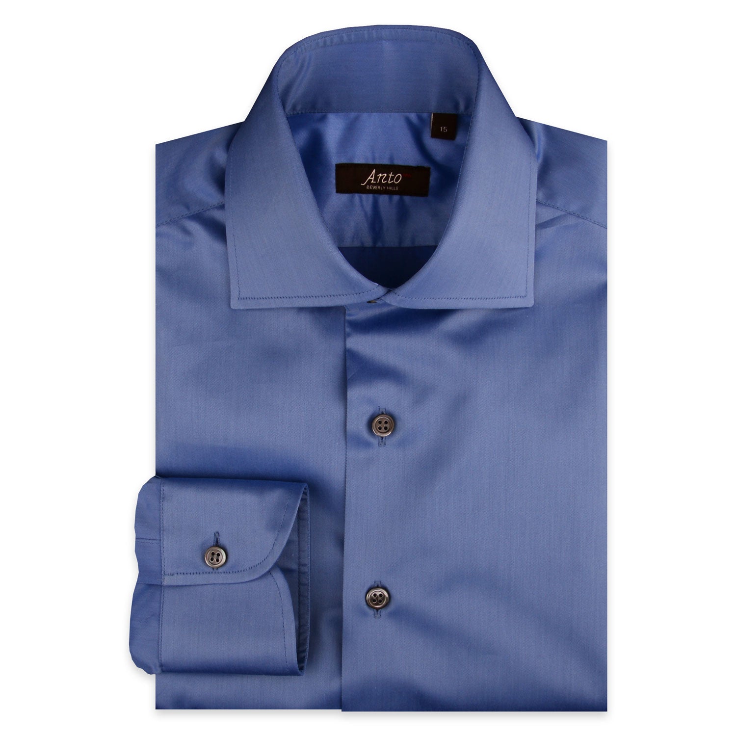 Royal Blue Dress Shirt – Anto Beverly Hills